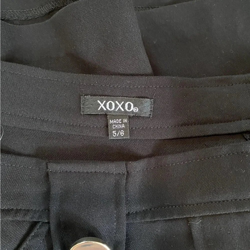 XOXO | Black Fit & Flare Skirt - Picture 5 of 5
